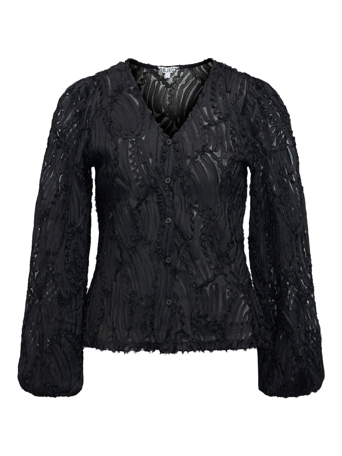 OBJLUCIE Top - Black - VERO MODA & VILA Bergvik